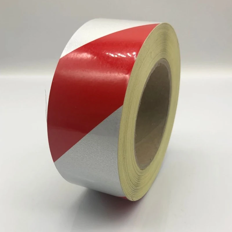 5cm width Self-Adhesive Reflective Sticker Warning Strip Decal corrosion resistance