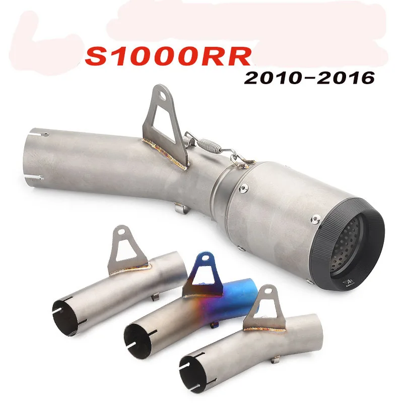 

Motorcycle AR Exhaust Muffler Pipe Full Systems Slip-on Exhaust For S1000RR 2010-2016 Years