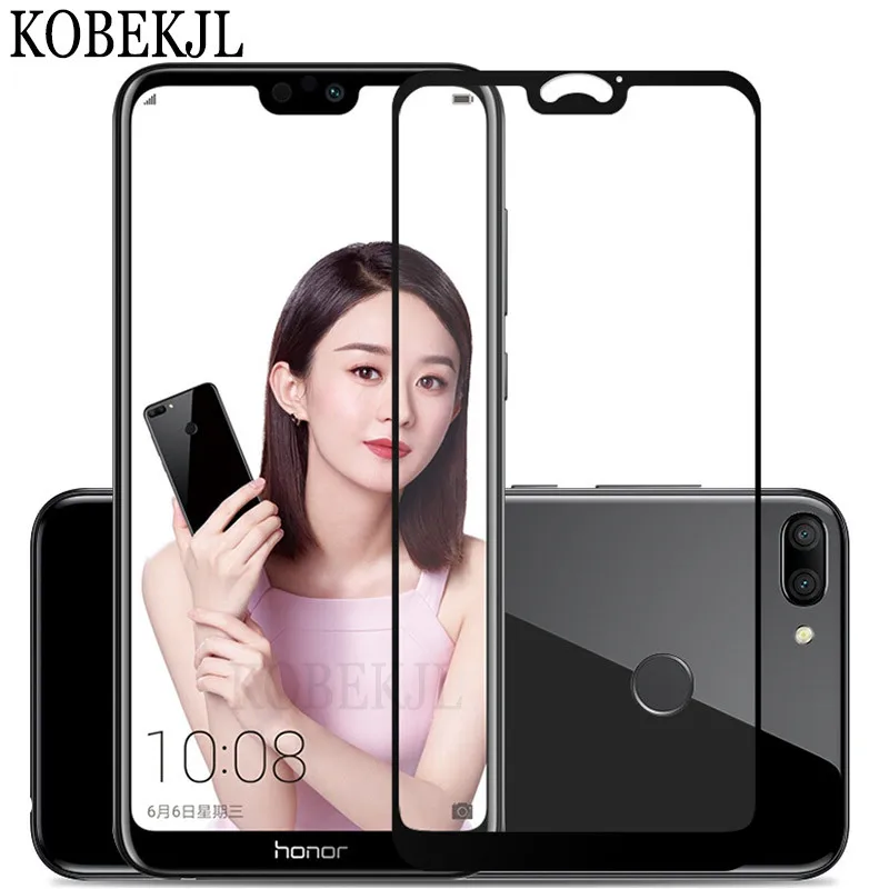 Закаленное стекло 9H для Huawei Honor 9i Защитное экрана 9 i защитная пленка с полным