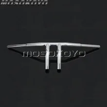 " Т-бар Универсальный хром 1-1/4" " Руль для Harley Sportster Dyna Touring Honda кафе, Рейсер, чоппер