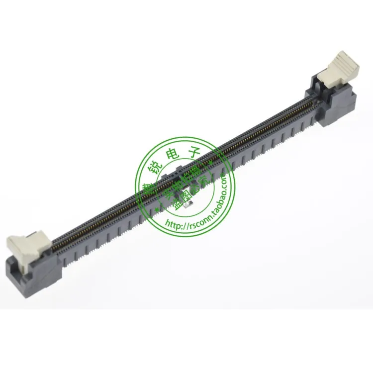 

Foxconn Mini DIMM connector spacing 0.6MM 244PIN patch ATMC297-AED-1M