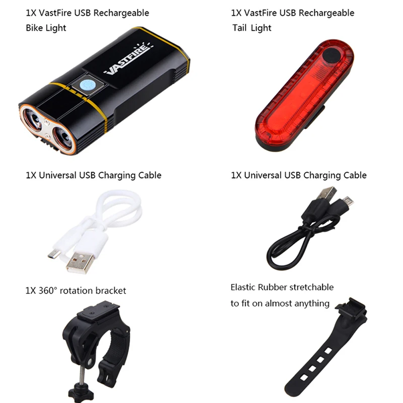 USB передний велосипедный головной светильник 2XL2 светодиодный велосипедный светильник фонарь Встроенный перезаряжаемый аккумулятор велосипедная лампа с для безопасности, крепление сзади светильник