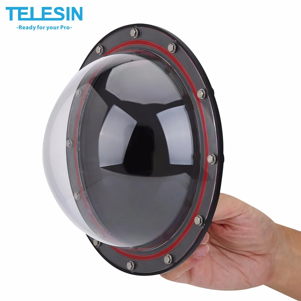Dji Osmo Action Waterproof Housing TELESIN Waterproof Dome For