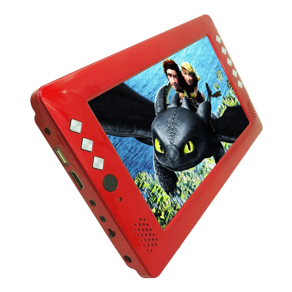 

9 inch TV+wifi dongle! rechargeable USB OEM IPTV/Youtube/google map/Weather HD DVB T2 digital mini portable led TV lcd!