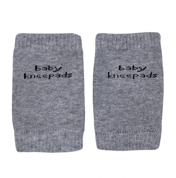 

Anti-slip Crawling Elbow Protector for Baby Kids Gray Cotton Toddler Safety Knee Pad Soft Leg Warmers