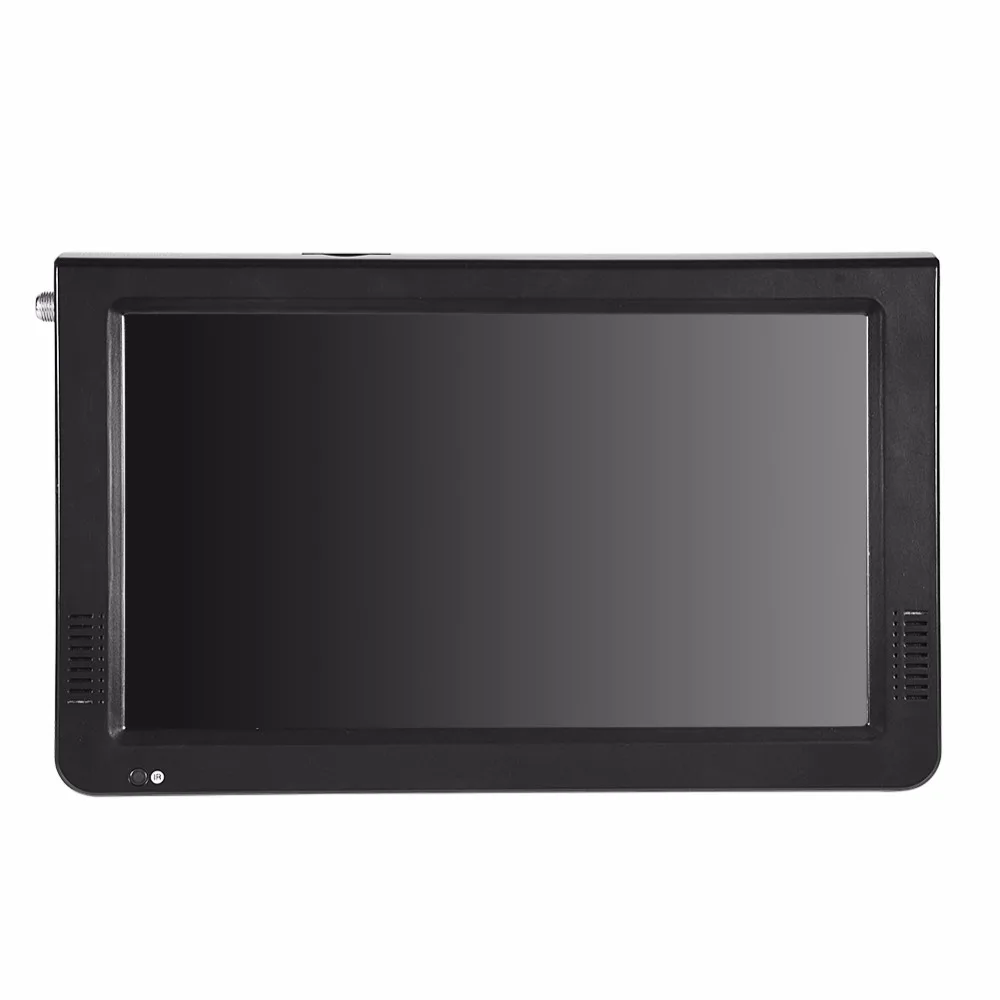 10 inch Portable TV 110V-240V ATSC 16:9 Car Digital TV TFT Display 1080P HD LED Video Player Built-in 1500Mah Batteries New