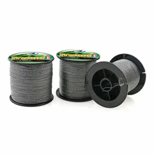 Fil de pêche tressé super pe, 8 brins, mélange de couleurs, 500m, 1000m