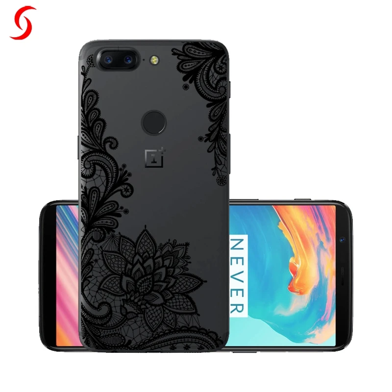 

Soaptree Silicone Phone For Oneplus 5T Case Soft TPU Cover For One Plus 5T Print Phone Cases For OP5T Protection Covers Shell