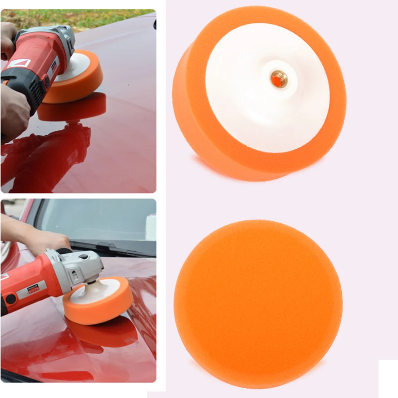 Sponge Car Polishing Disc Car Beauty Care Products Pad Sponge Wheel Car