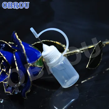 

Factory price free shipping new e pe bottle plastic 5ml 10ml 15ml 20ml 30ml 50ml bottle with metal needle tip cap