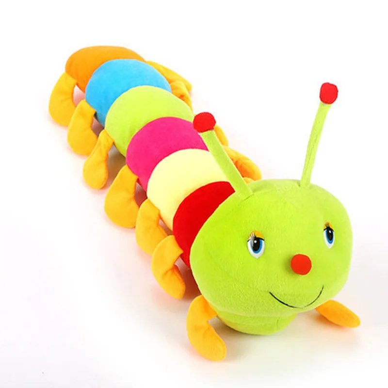 1pc 50cm Lovely Caterpillars Plush Toy Soft Plush Caterpillar Hold ...