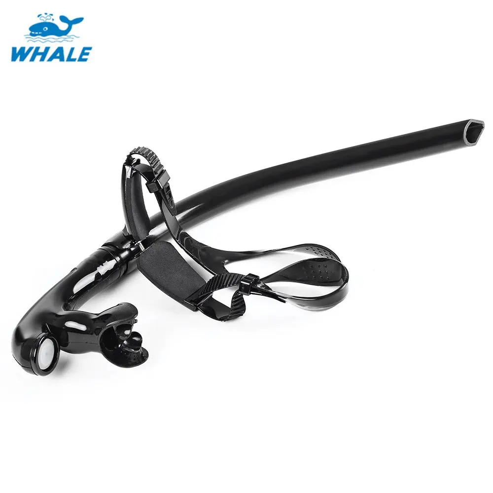 

4 Colors Diving Swimming Adjustable Plastic Holder Tube Whale Diving Snorkels Center Snorkel with for Adolescents Adults