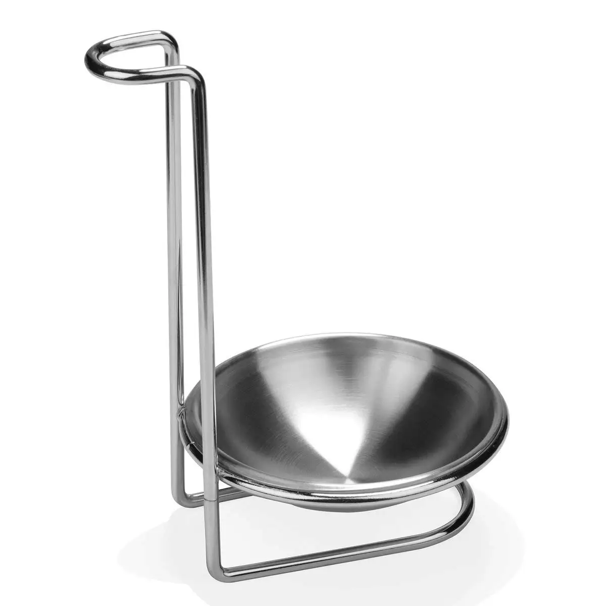 Stainless Steel Spoon Rest Holder,long Handle Vertical Saving Soup
