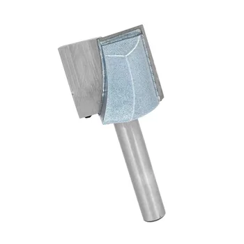

1/4-Inch Shank 7/8-Inch Cutting Diameter Surface Planing Carbide Tipped Cleaning Bottom Router Bit Cutter (1/4" x 7/8")