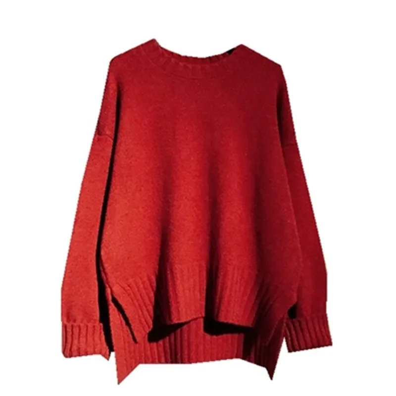 Small fresh sweater female 2019 spring and autumn new Korean version of the loose round neck