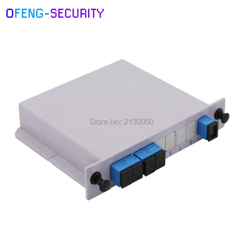 

SC UPC PLC 1X4 splitter Fiber Optical Box FTTH PLC Splitter box with SC 1X4 Planar waveguide type Optical splitter