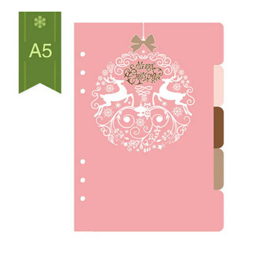christmas binder cover