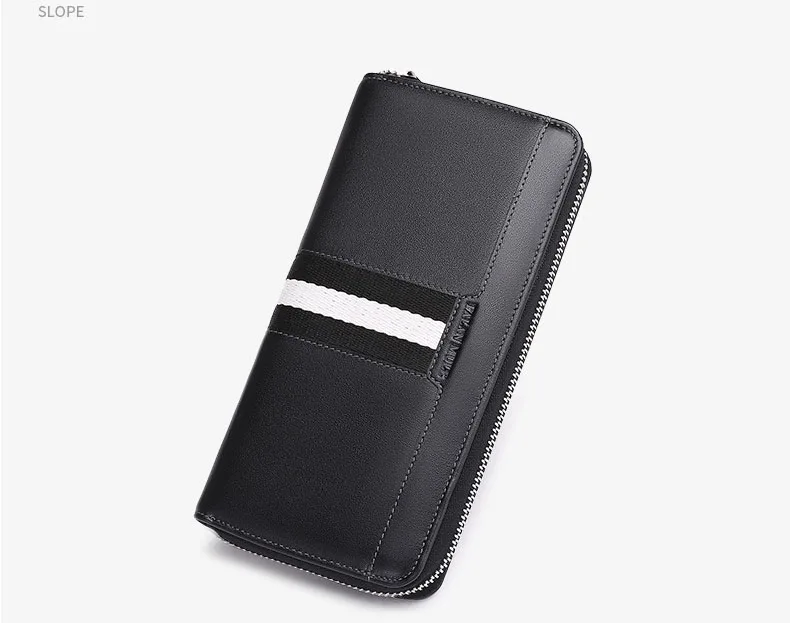 Falan Mule кошелек брендовый мужской кошелек из натуральной кожи качественный Длинный кошелек для монет роскошный клатч для мужчин FLML1336