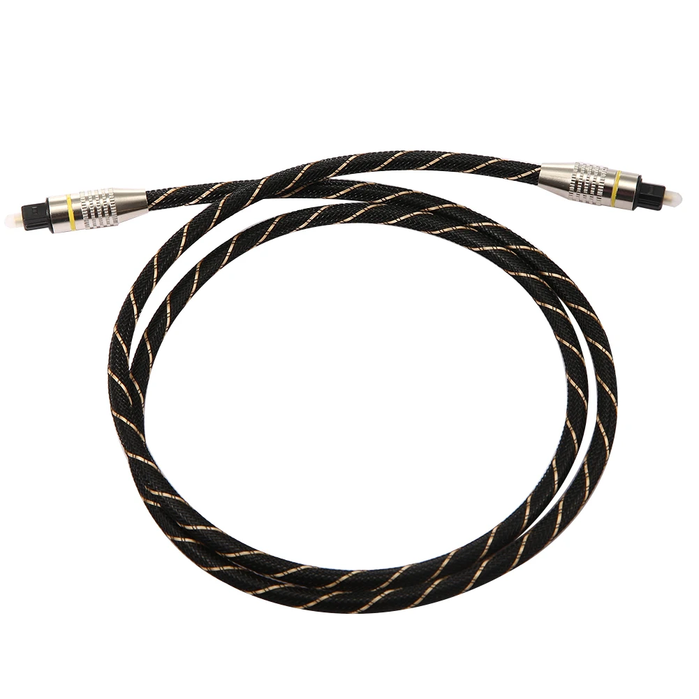 Digital Optical Audio Cable Fiber Toslink Male Optic Cable OD6.0 Toslink Male to Toslink Male for SOUND BAR BluRay Player CD DVD Digital Optical Audio Cable Fiber Toslink Male Optic Cable OD6.0 Toslink Male to Toslink Male for SOUND BAR BluRay Player CD DVD