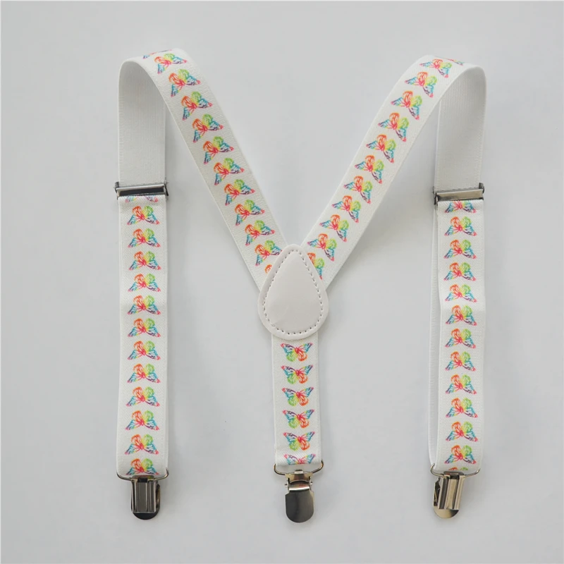 Kids Suspenders Baby Boys And Girls Suspenders Clip on Y Back Braces