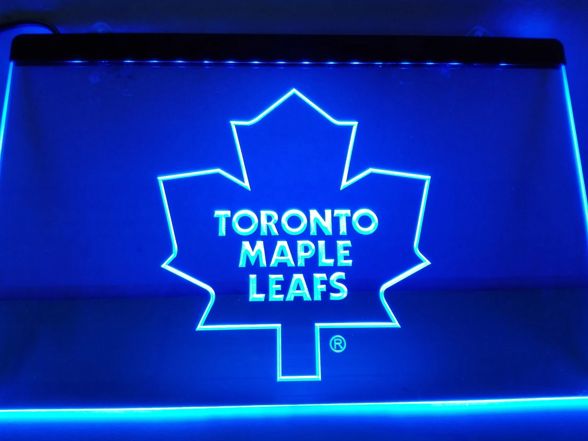 LD103 Toronto Maple Leafs LED Neon Light Sign home decor craftsin Plaques & Signs from Home