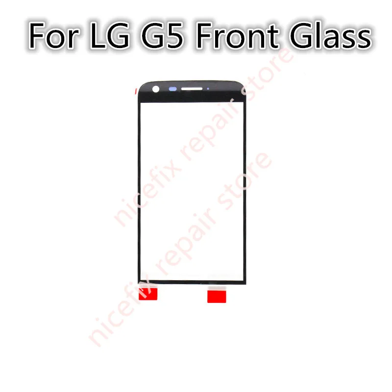 imágenes para Negro frontal exterior de cristal cubierta de la lente sin piezas de repuesto digitalizador de pantalla táctil para lg g5 h850 h820 h830 ls992 h831 imágenes para Negro frontal exterior de cristal cubierta de la lente sin piezas de repuesto digitalizador de pantalla táctil para lg g5 h850 h820 h830 ls992 h831