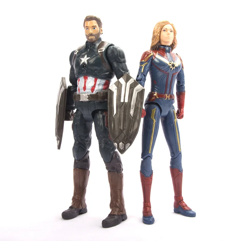 Hasbro 5/шт 18 см игрушки хобби фигурка Marvel Avengers4 7 дюймовая подвижная светящаяся