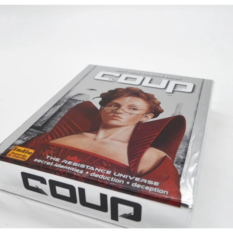 

Coup Reformation Board Game Party Game English and Chinese Version Children Gift