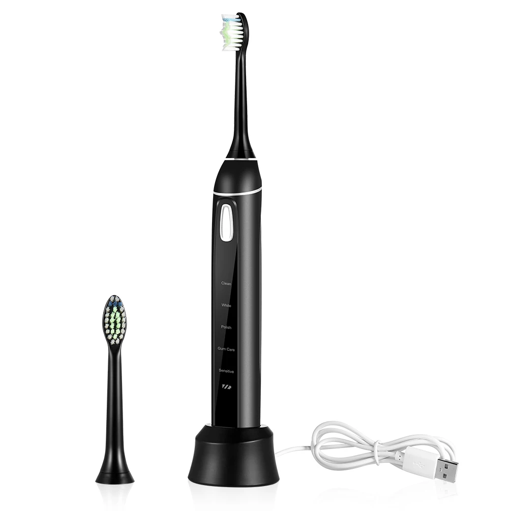 PRETTYSEE Polishing Whitening Teeth Clean Electrical Adults Soft Tooth Brush Heads Travel Ultrasonic Electric Toothbrush цена PRETTYSEE Polishing Whitening Teeth Clean Electrical Adults Soft Tooth Brush Heads Travel Ultrasonic Electric Toothbrush цены онлайн