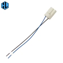 Высокое качество G9 светодиодный Основание светильника 250V 2A 18 см Керамика гнездо G9 Тип патрон галогенной лампы для G9 светодиодный лампы светильник