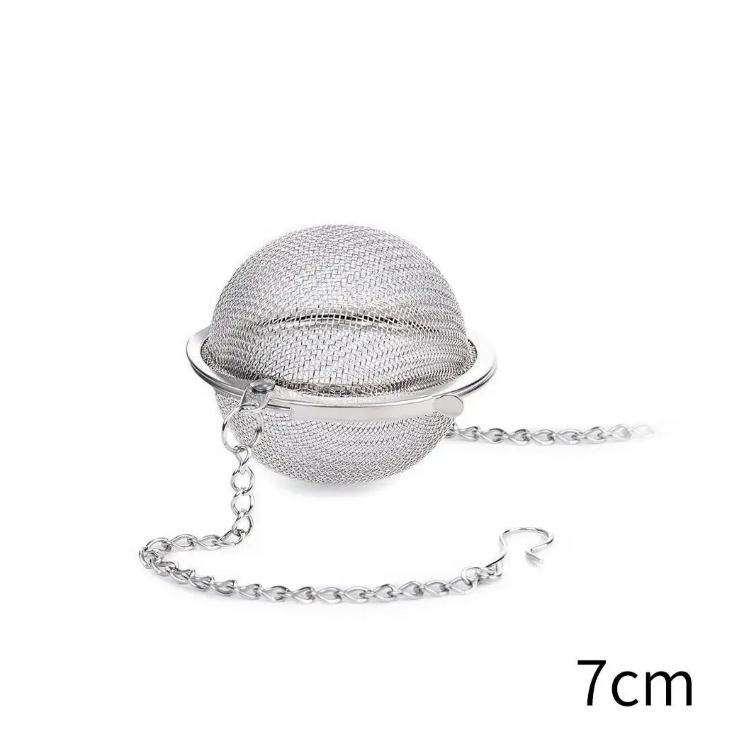 

Seasoning Balls Stainless Steel Mesh Tea Infuser Strainers Spice Ball Tea Home As Picture Filter