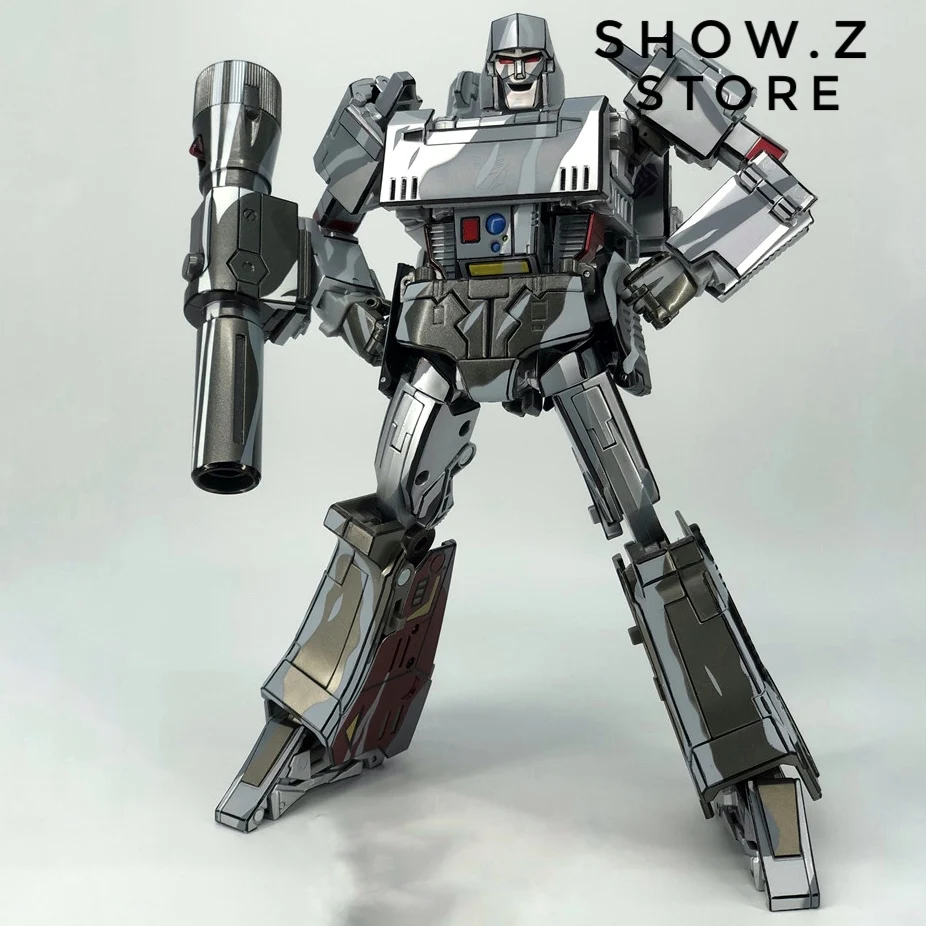 

[Show.Z Store] 4th Party MP36 Magten Silver Paint Cell Shaded Version Transformation Action Figure