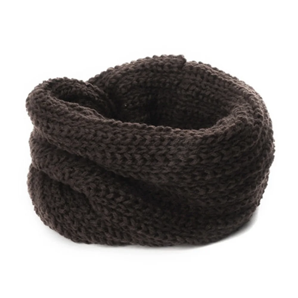 

1 Pcs Winter Baby Kids Warmth Scarf Knitted Wool Neck Warmer Scarf For Kids Christmas Great Gift Can Protect The Ears