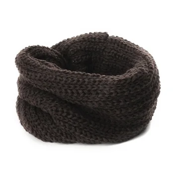 

1 Pcs Winter Baby Kids Warmth Scarf Knitted Wool Neck Warmer Scarf For Kids Christmas Great Gift Can Protect The Ears