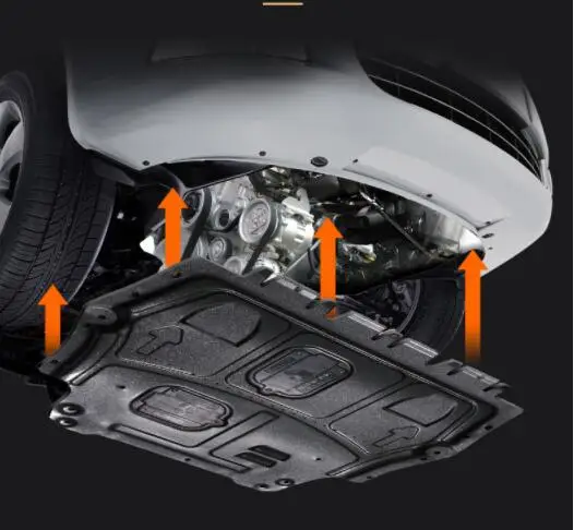 

Modification of chassis baffle for Geely Yuanjing X3 lower baffle for engine baffle in 2017/2018