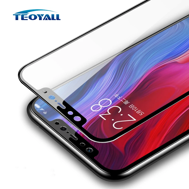 

TeoYall Full Cover Tempered Glass on for Xiaomi Redmi Note 5 6 Pro Screen Protector for Redmi 5 6 Pro Glass Protective Film
