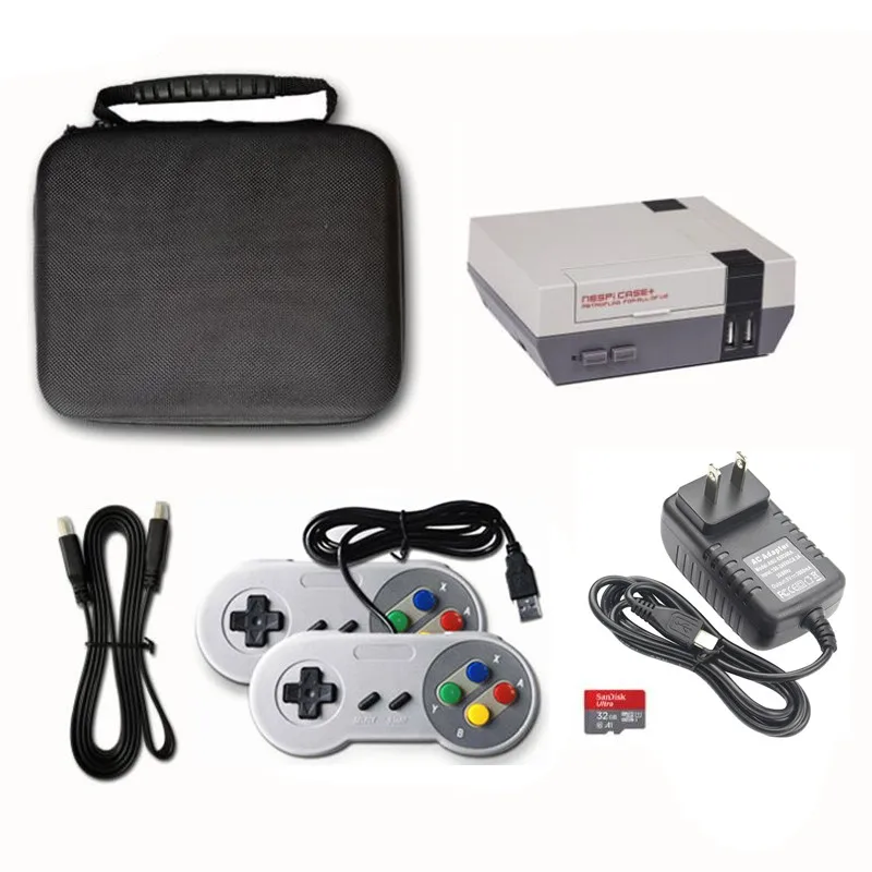  HDMI SUPERPi MEGAPi NESPi Case RetroPie Gaming Video Console w/ Raspberry Pi 3B 10000+ Games