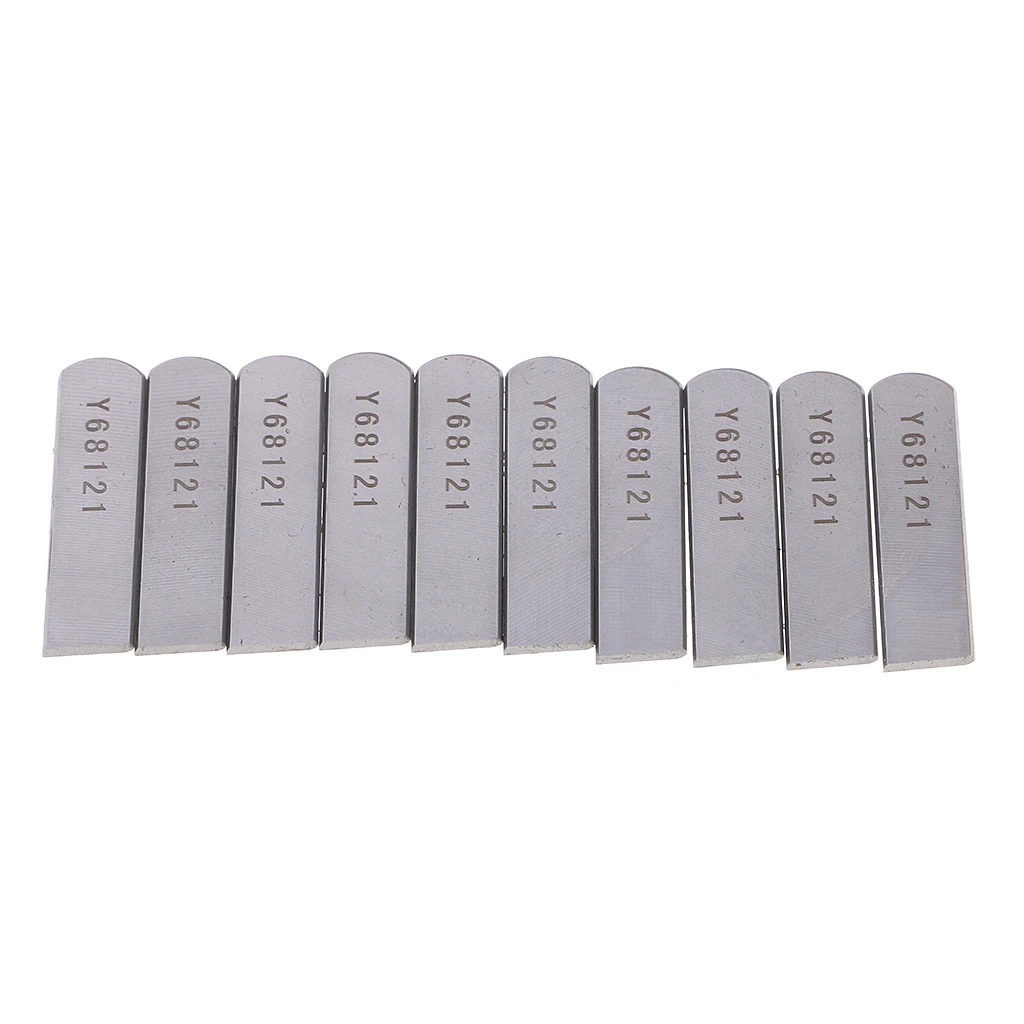 10Pcs Industrial Sewing Machine Overlock Knife Blade for Singer 14CG744 14CG754 14SH644 14SH654 14U555