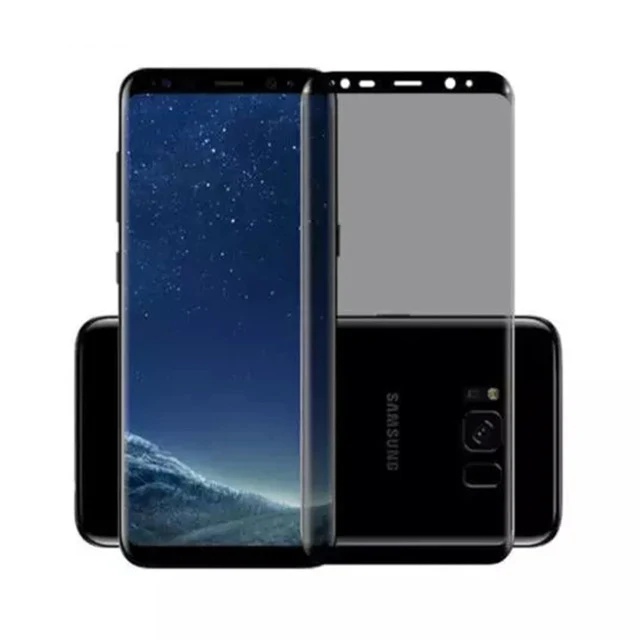 3D изогнутое антибликовое закаленное стекло для samsung Galaxy S9 S8 Plus Note 8 9 защита конфиденциальности полное покрытие анти шпионская защита экрана