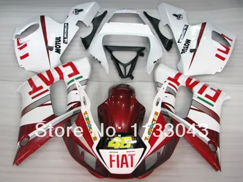 

7gifts+ Red white Fairing kit for Yamaha YZF-R6 98-02 YZF R6 98 99 00 01 02 YZF 600 R6 1998-2002 fairing parts #4147