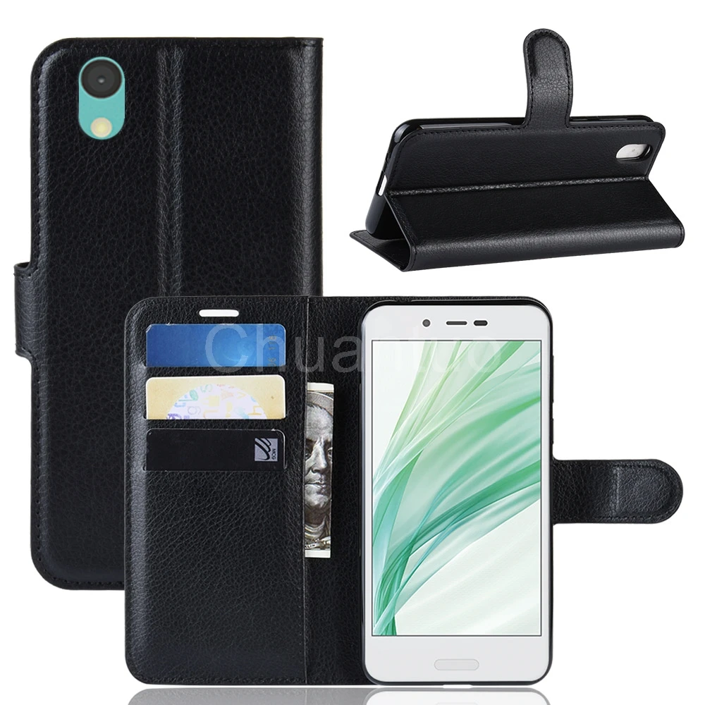 Модный чехол бумажник из искусственной кожи для Aquos Sense Lite SH 01K M05 Androidone S3 откидной