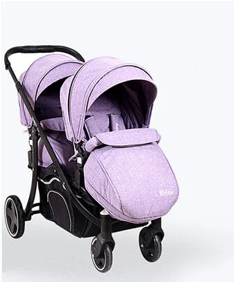 Winter or summer twin font b stroller b font can sit sit lie before and after