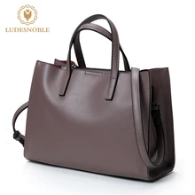LUDESNOBLE Bolsos de Mujer Bolso de Cuero Genuino Hombro Femenino Del Bolso Del Mensajero de Las Mujeres Bolsos de Lujo Bolsos de Mujer Bolsas de Diseñador