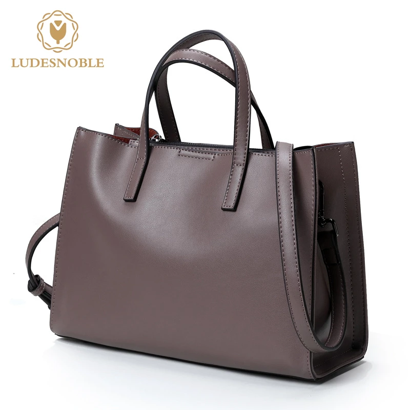 LUDESNOBLE font b Women b font font b Handbags b font Genuine Leather font b Bag