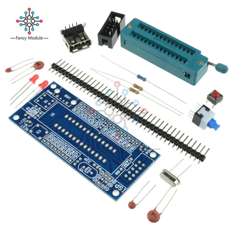 

ATmega8 ATmega48 ATMEGA88 Development Board AVR DIY Kit