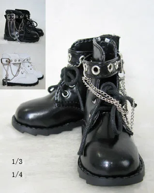1/3 1/4 SD AOD DOD BJD MSD Dollfie Synthetic PU Shoes black shoes YG325 | Игрушки и хобби
