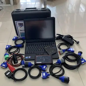 

Heavy Duty Truck Diagnostic tool DPA5 Dearborn Protocol Adapter without bluetooth with USB connect x200T 4G laptop and SSD/HDD