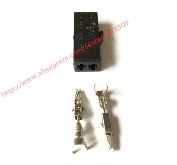 

10 Set Auto 2 Pin Electrical Trunk Light Connector Socket 1G0973119 For VW Audi
