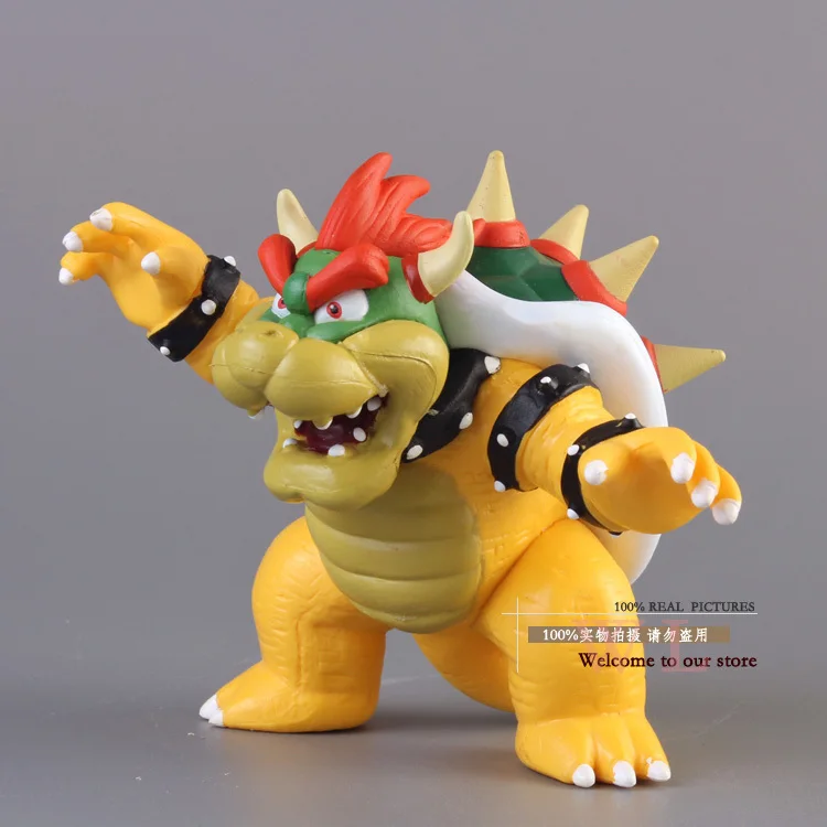 Free Shipping Super Mario Bros Bowser PVC Action Figure Model Toy SMFG230