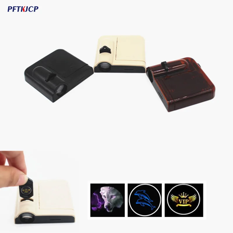 

PFTKJCP 2pcs Car Door Welcome Lamp For infiniti jmc lamp led light door lamp